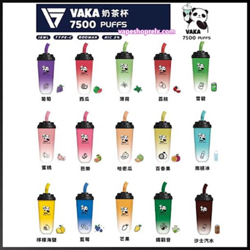 VAKA 7500 口一次性電子煙